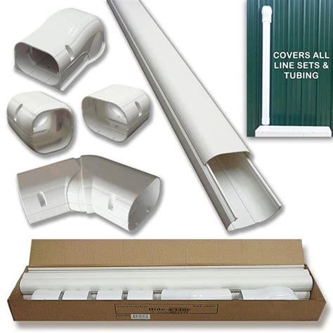 metal wire air conditioner line protector outside house|air conditioner line set covers.